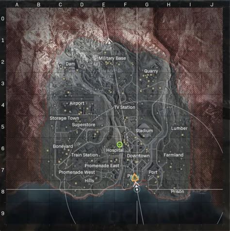 Complete Call of Duty Warzone Map Revealed; Includes Markers, Locations ...