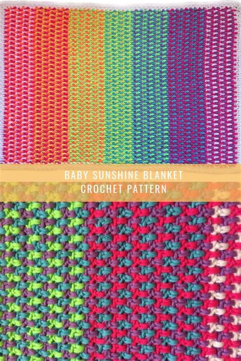 Baby Sunshine Blanket Crochet Pattern – Crochet Arcade