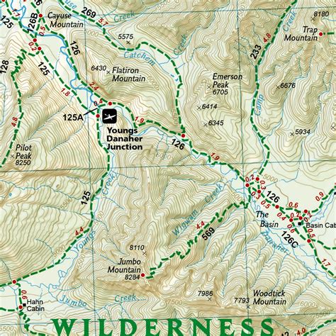 Bob Marshall Wilderness Map