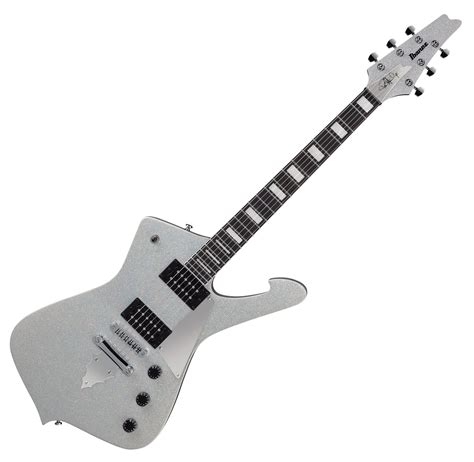 Buy IbanezPS60 Paul Stanley Signature Silver Sparkle Online at ...