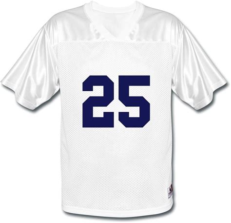 Amazon.com: Create Custom Cool Short-sleeve Number 25 Jersey For Men ...