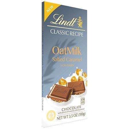 Lindt Classic Recipe Oat Milk Salted Caramel Chocolate Bar in 2022 ...