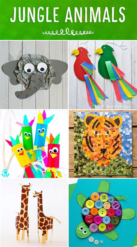 Colorful and Fun Twirling Parrot Craft | Elephant crafts, Safari crafts ...