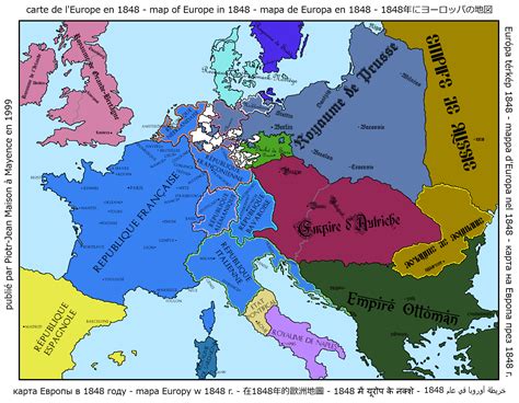 Alternate History Map - OLD - Europe 1848 by banananaise on DeviantArt