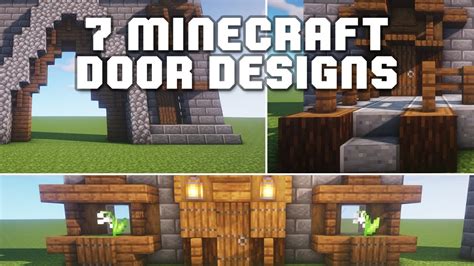 Minecraft Door Ideas - Design Talk