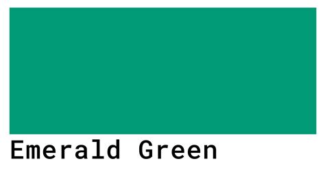 Emerald Green Cmyk