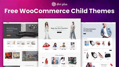 4 Free WooCommerce Child Themes for Divi Plus | Divi Extended