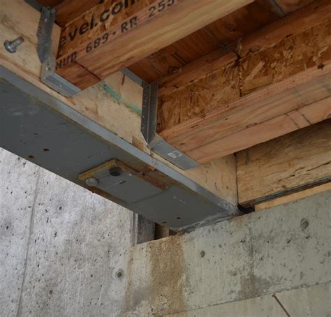 Steel Beam To Wood Joist Connection - The Best Picture Of Beam