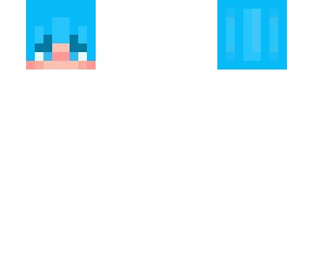 Profile pic head template with the outer layer hair | Minecraft Skin