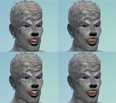 Mod The Sims - Redone Werewolf Skintones