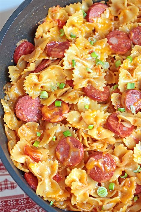 One Pot Kielbasa Pasta - Sugar Apron