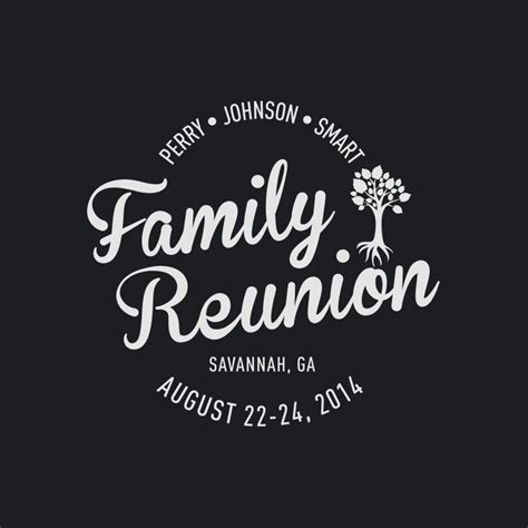 Family Reunion Logo | Family reunion shirts, Family reunion logo ...