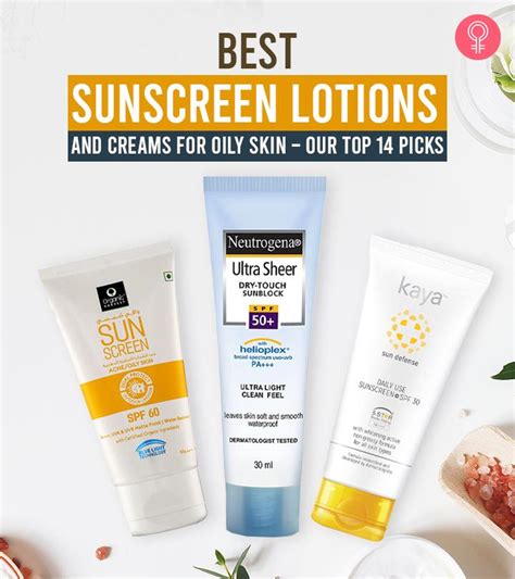 14 Best Sunscreen Lotions And Creams For Oily Skin – 2022 Update