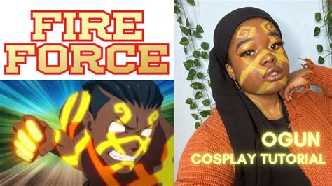 FIRE FORCE OGUN COSPLAY TUTORIAL | Hijabi Cosplay - YouTube