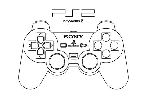 Free Xbox Controller Coloring Pages