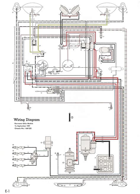 1969 Karmann Ghia Wiring Diagram