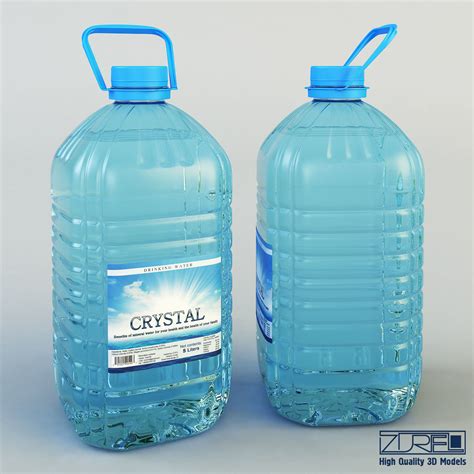 Water bottle 5 liter 3D model | CGTrader