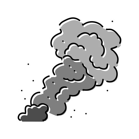 smoke fire color icon vector illustration 18993806 Vector Art at Vecteezy