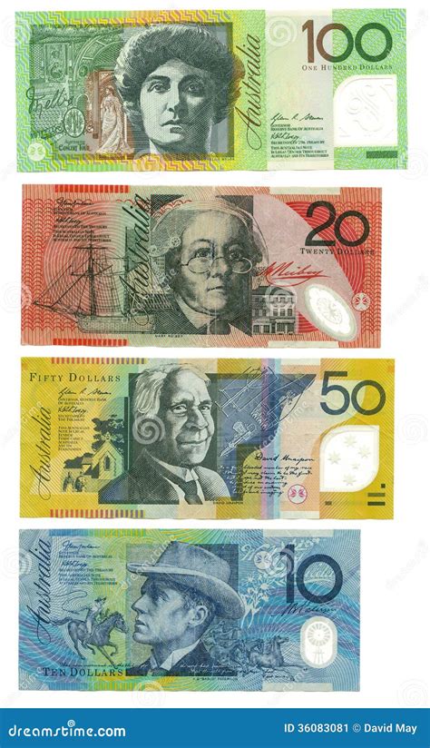 Australian Banknotes Stock Image - Image: 36083081