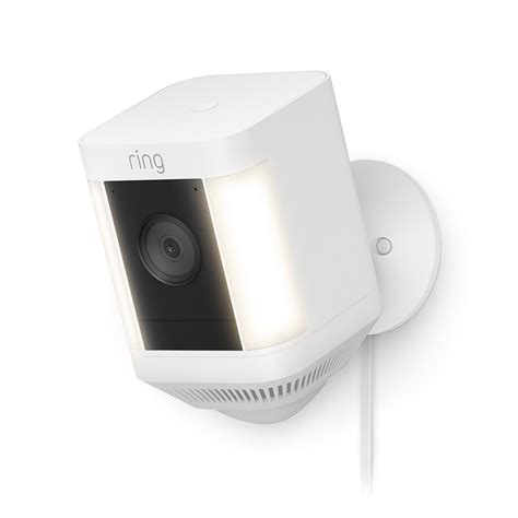 Ring Ring Spotlight Camera Plus Battery - White | The Home Depot Canada