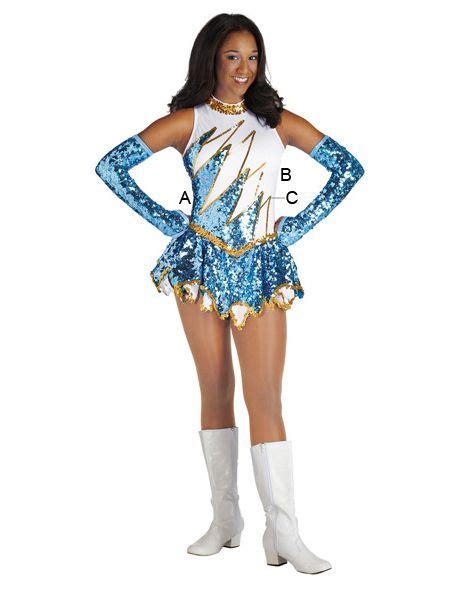 Majorette Costume (Spiked Dress) | Drum and Lyre Uniforms ...