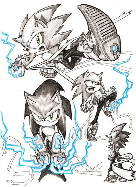 Sonic Sketches by WhereIDrawTheLine on DeviantArt