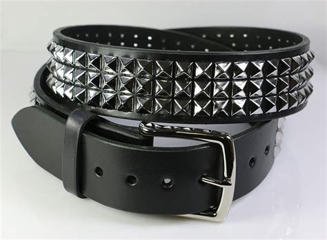 Black Spikes Leather Belt | ubicaciondepersonas.cdmx.gob.mx