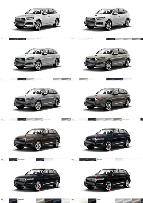 2017 Audi Q7 Visualizer - Colors, Cabins, Pricing and Options Guide ...