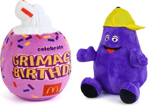 Amazon.com: pploong Grimace Plush Grimace Stuffed Animal plushies ...