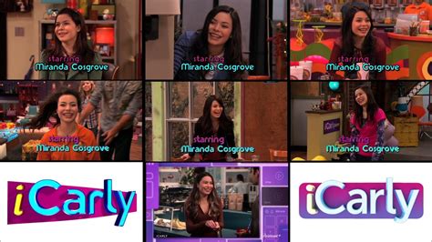 iCarly All Intros: Seasons 1-6 VS Revival | Miranda Cosgrove - Leave It ...