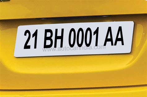 BH series pan-India licence plates introduced | Autocar India