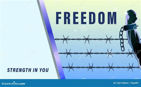 Freedom struggle banner stock vector. Illustration of metal - 156710034