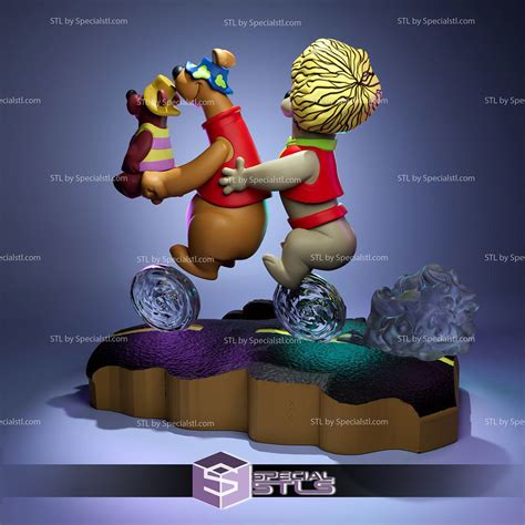 Hair Bear Bunch 3D Model | SpecialSTL