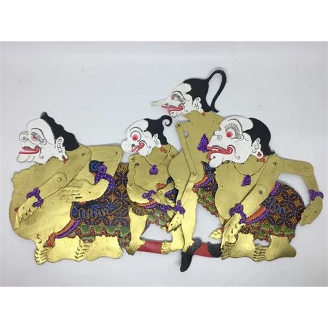 Wayang Kulit Punokawan Ukuran 17 cm | Lazada Indonesia