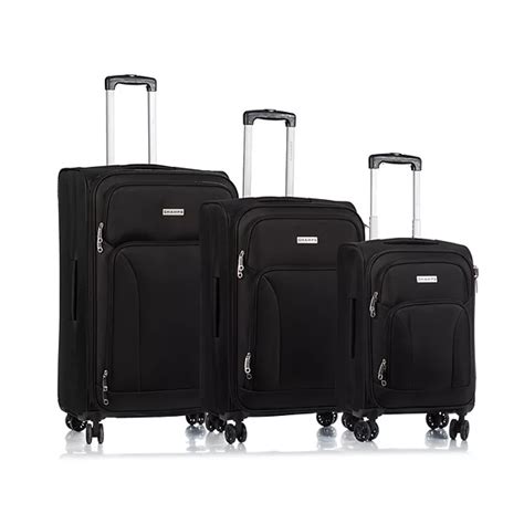 Champs Travelers Collection 3-Piece Softside Spinner Luggage Set