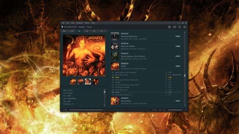 foobar2000 theme screenshot by eXtremeHunter1972 on DeviantArt