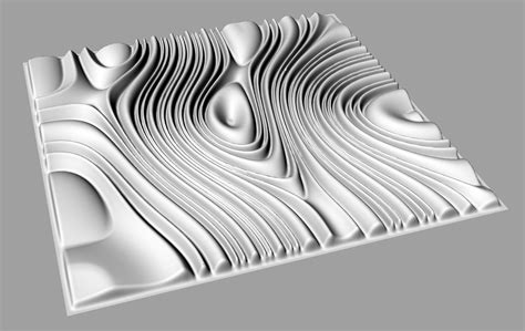 3d model cnc relief