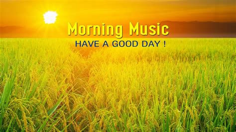 GOOD MORNING MUSIC - Wake Up Happy and Positive Energy - Morning ...