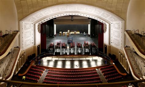 Northrop Auditorium's intricately detailed proscenium arch is all that ...