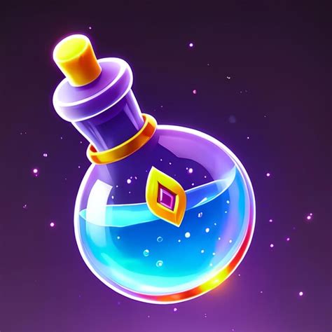 Premium AI Image | Colorful bottle model for game ideas