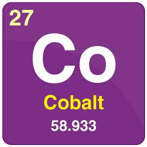 Cobalt (Co) - Chemical Properties of Cobalt & Cobalt Uses