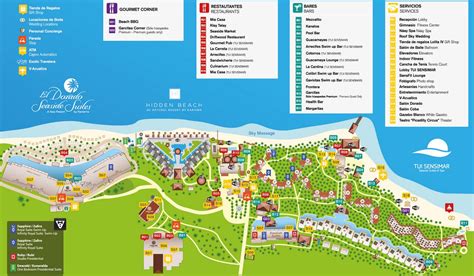 Map Of El Dorado Royale Resort In Mexico - Get Latest Map Update