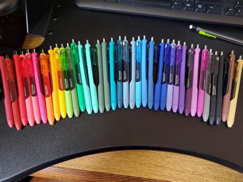 Papermate InkJoy gel pens new 36 pack.. 9 new colors : r/pens