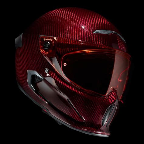 Red Motorcycle Helmet