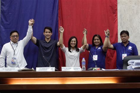 Joy Belmonte, Gian Sotto proclaimed QC mayor, vice mayor – Tempo – The ...