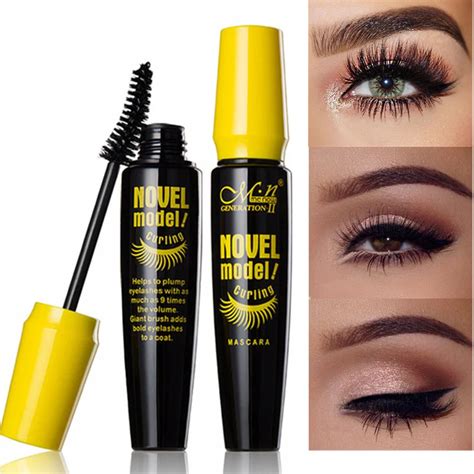 Thick Long Eyelashes Mascara Waterproof Black Lengthening Colossal ...