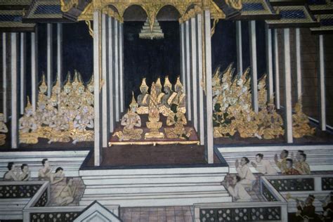 Royal wedding of Sita and Rama (Thai Ramayana mural) | NCpedia