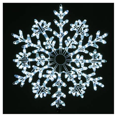 LED Snowflake 336 Ice White Lights Indoor and Outdoor Use | online ...