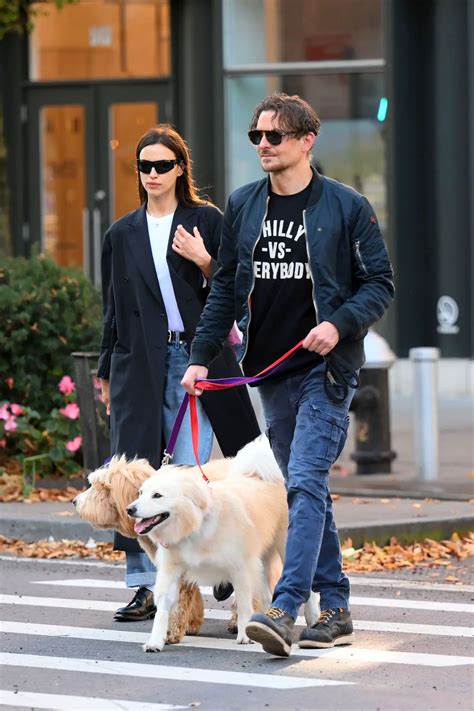 IRINA SHAYK and Bradley Cooper Out for a Walk in New York 11/07/2022 ...