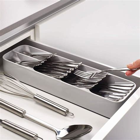 space saver DrawerStore Kitchen Drawer Organizer Tray for Cutlery ...